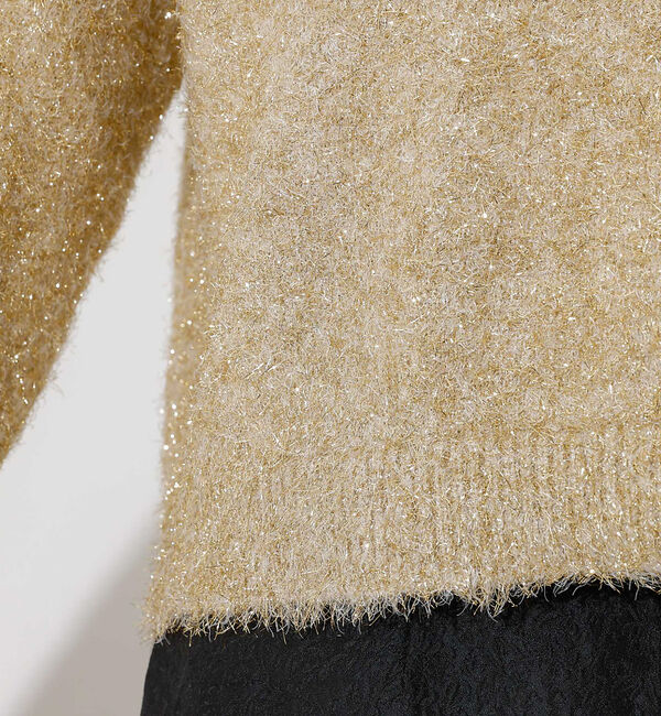 NOMINE「ラメシャギープルオーバー」|ニット・セーター|