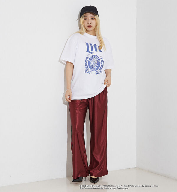 NOMINE「【GOOD ROCK SPEED】Miller LITE ロゴ マーク 半袖 T」|Tシャツ・カットソー|