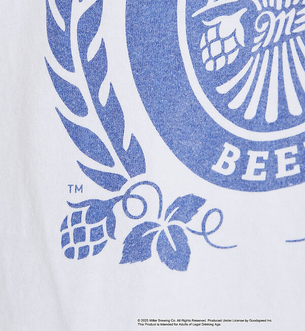 NOMINE「【GOOD ROCK SPEED】Miller LITE ロゴ マーク 半袖 T」|Tシャツ・カットソー|