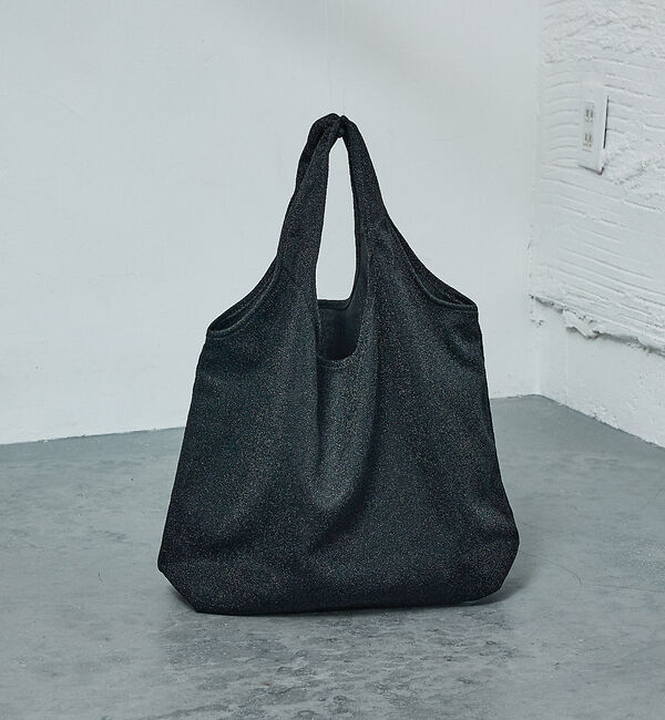 NOMINE「【AT CREATION】ラメ トートバッグ」|トートバッグ|ブラック