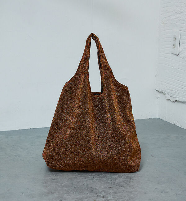NOMINE「【AT CREATION】ラメ トートバッグ」|トートバッグ|オレンジ