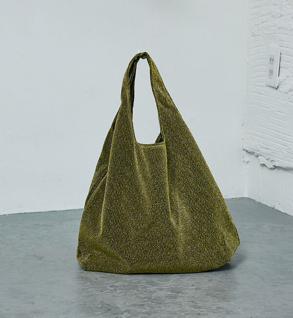 NOMINE「【AT CREATION】ラメ トートバッグ」|トートバッグ|イエロー