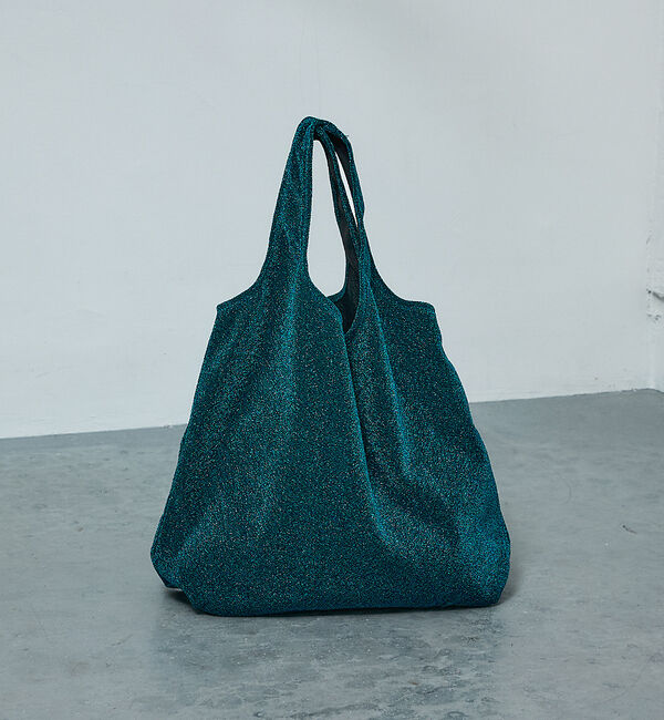 NOMINE「【AT CREATION】ラメ トートバッグ」|トートバッグ|ブルー