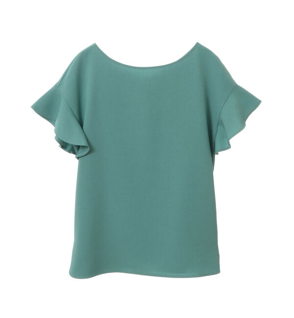 TIARA「麻調2WAYフリルブラウス」|シャツ・ブラウス|