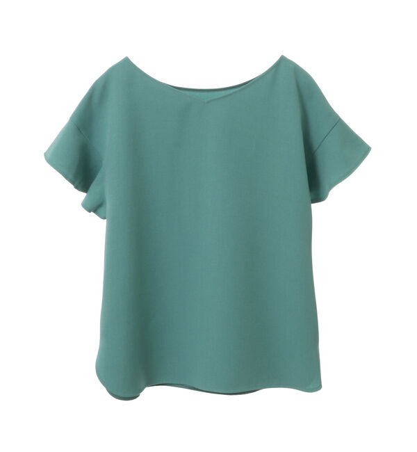 TIARA「麻調2WAYフリルブラウス」|シャツ・ブラウス|