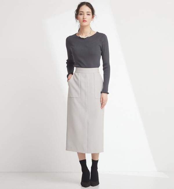 TIARA「ポケットタイトスカート」|スカート|