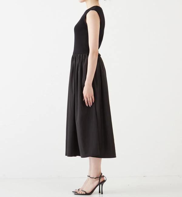 TIARA「ニット&times;タフタワンピース」|その他|