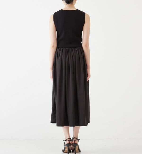 TIARA「ニット&times;タフタワンピース」|その他|