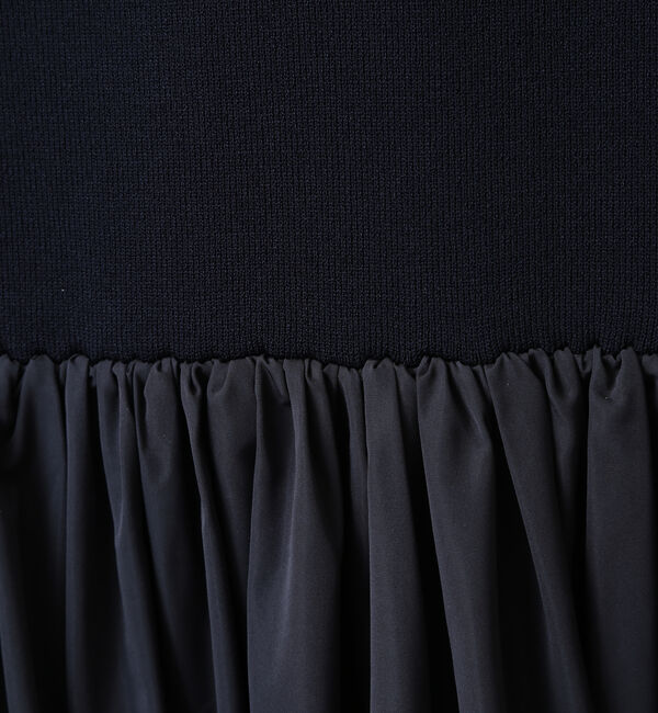 TIARA「ニット&times;タフタワンピース」|その他|