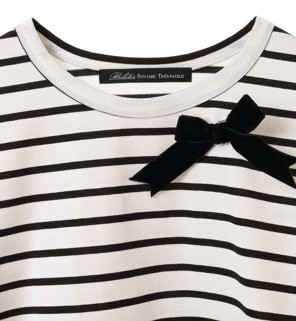  「【Bilitis dix-sept ans/ビリティス・ディセッタン】裾フリルカットソー」|Tシャツ・カットソー|