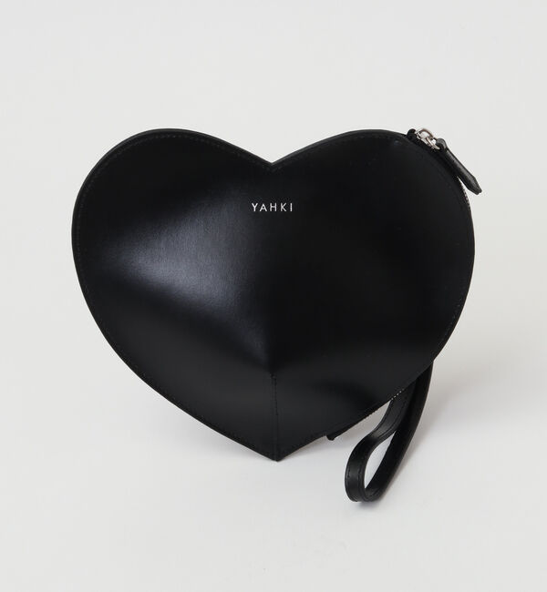  「【YAHKI/ヤーキ】SOFT W FACE（大）」|クラッチバッグ|ブラック