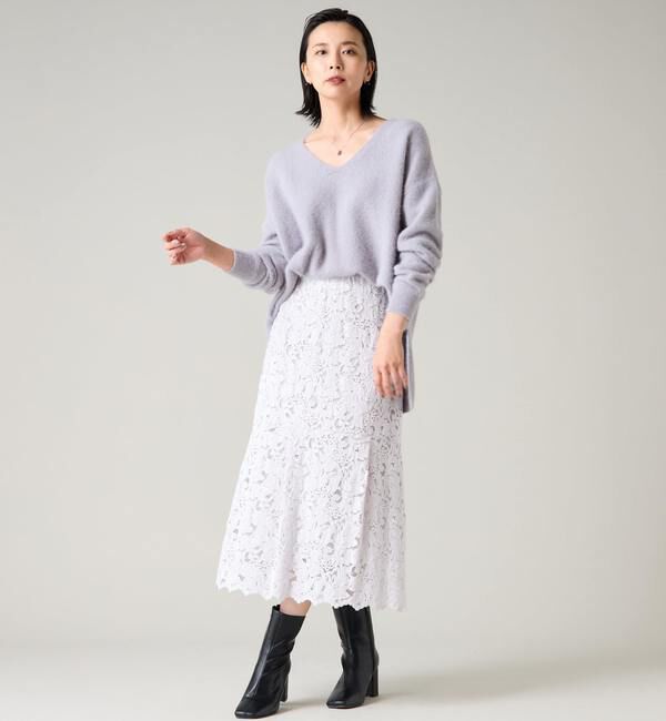 TIARA「Vネックニット」|ニット・セーター|