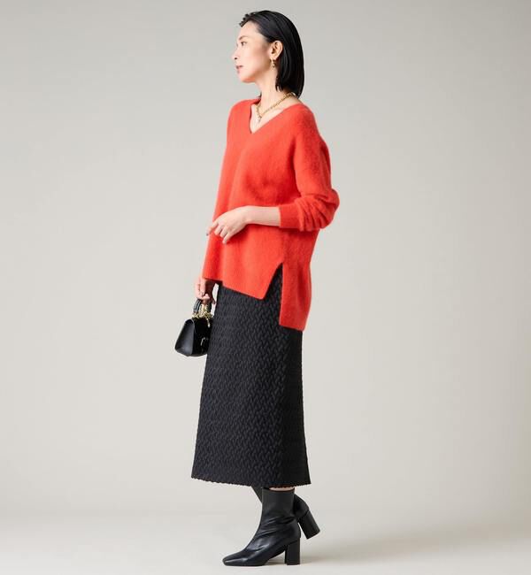 TIARA「モールふくれジャカードタイトスカート」|スカート|