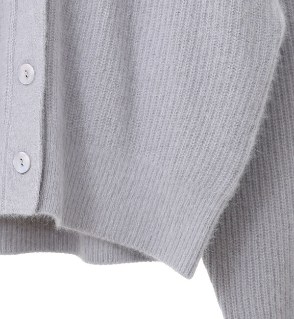 TIARA「片畦Vネックカーディガン」|カーディガン|