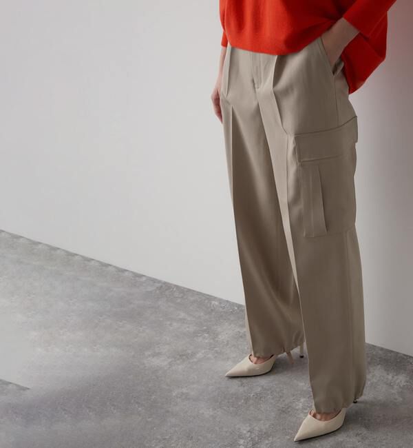 Liesse「カーゴパンツ」|カーゴ|ベージュ