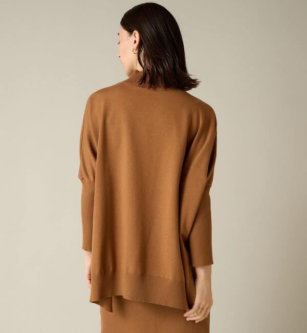 Liesse「ハイネックワイドニット（セットアップ対応）」|ニット・セーター|