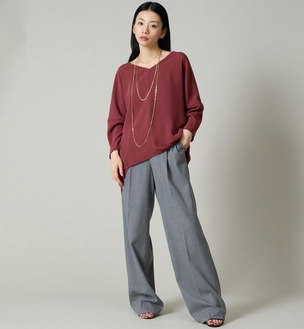 Liesse「EC別注Vネックプルオーバー」|シャツ・ブラウス|