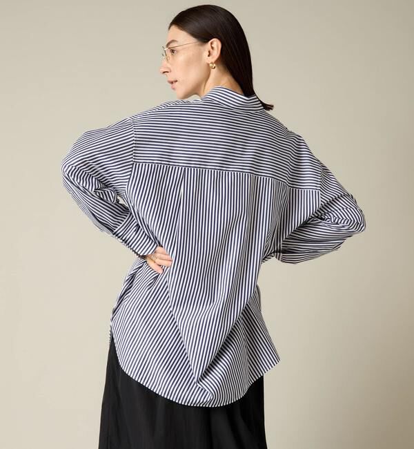 Liesse「EASY CAREオーバーサイズシャツ」|シャツ・ブラウス|