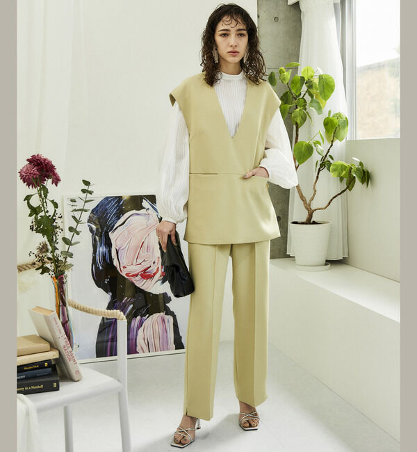 Soffitto「サイドスりットストレートストレッチパンツ」|その他|