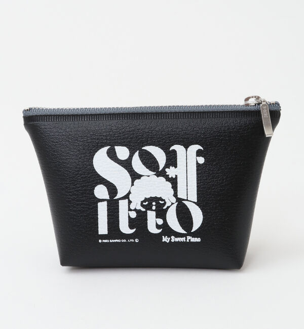 Soffitto「【マイスウィートピアノ＆マイメロディ&times;soffitto】HIGHTIDEトリプルコラボ　ポーチS」|ポーチ|