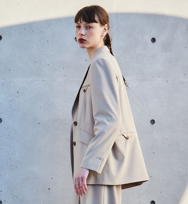 SOFFITTO「ビックシルエットジャケット」|テーラードジャケット|