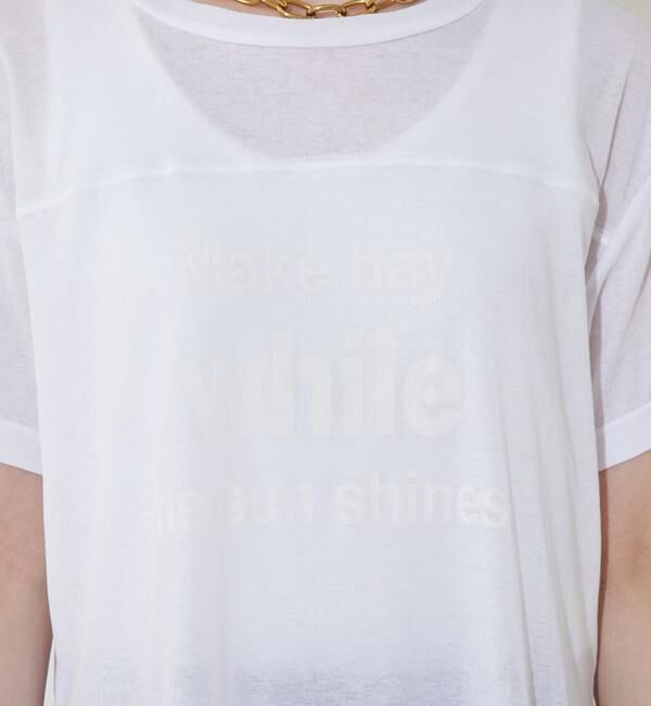 Soffitto「シアープリントTシャツ」|Tシャツ・カットソー|