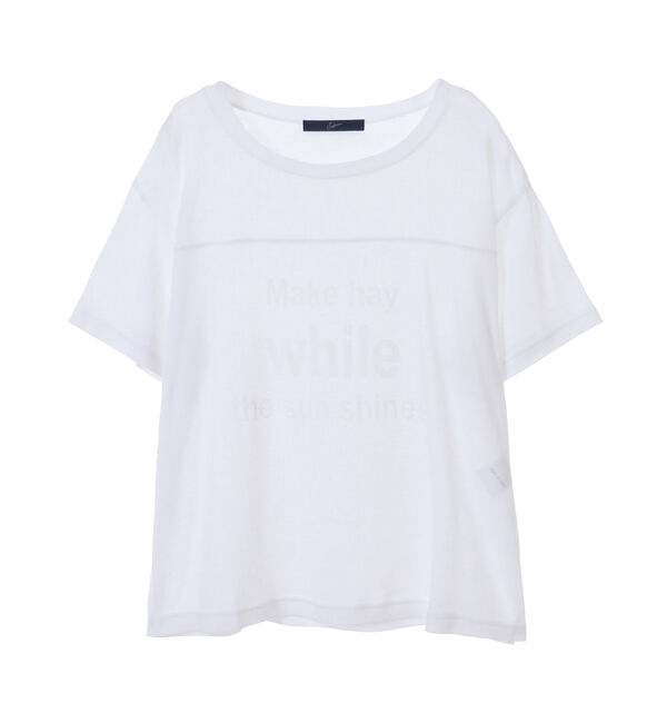 Soffitto「シアープリントTシャツ」|Tシャツ・カットソー|