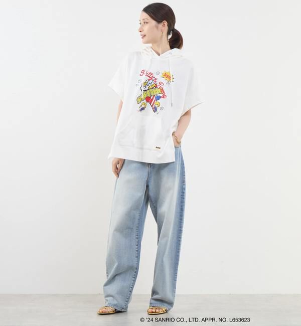 Soffitto「【Soffitto&times;PATTY&JIMMY】コラボ　ハーフスリーブフーディ」|パーカー|