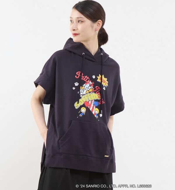 Soffitto「【Soffitto&times;PATTY&JIMMY】コラボ　ハーフスリーブフーディ」|パーカー|ダークネイビー