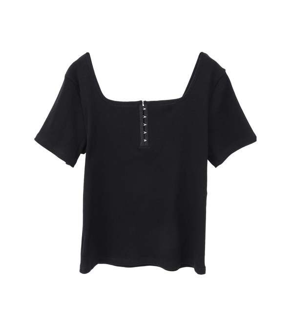 Soffitto「前後2WAYスクエアネックカットソー」|Tシャツ・カットソー|