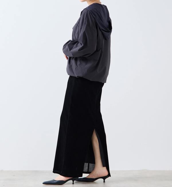 SOFFITTO「フロッキーチュールストレッチスカート」|スカート|