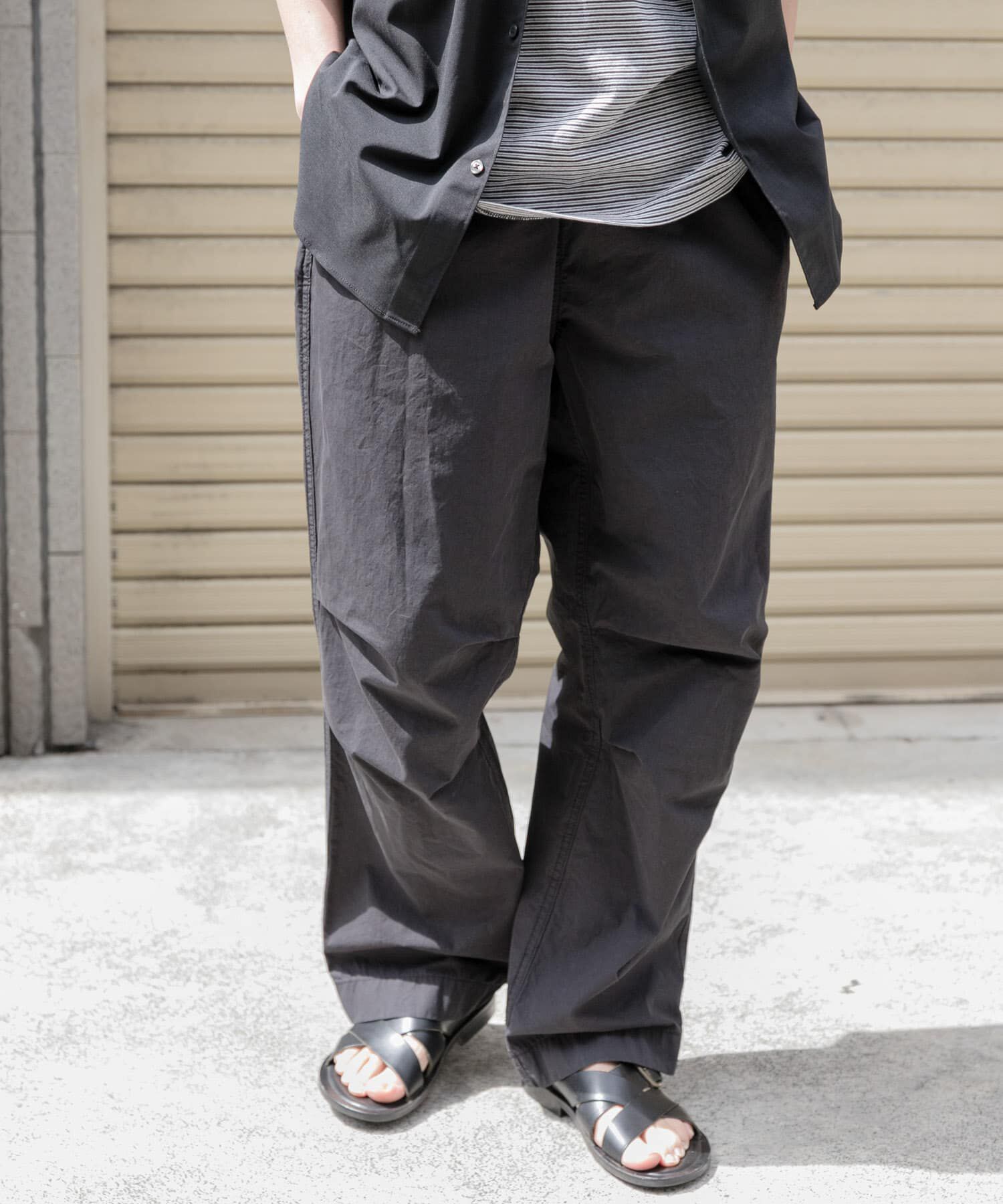 URBAN RESEARCH DOORS「FORK&SPOON　コットンタイプライターニータックパンツ」|その他|