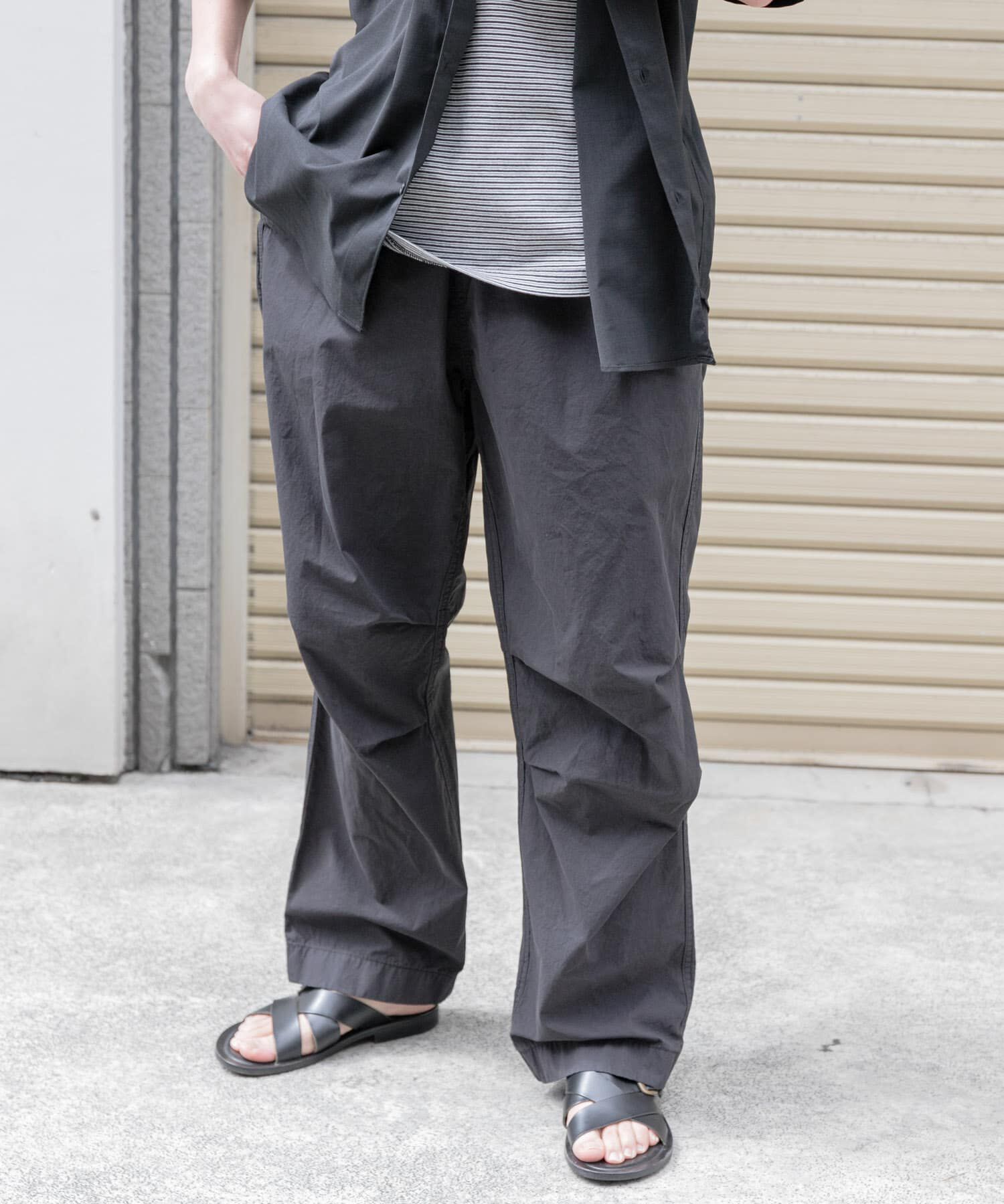 URBAN RESEARCH DOORS「FORK&SPOON　コットンタイプライターニータックパンツ」|その他|