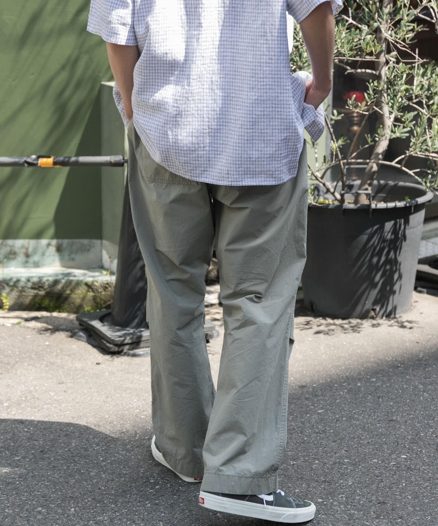 URBAN RESEARCH DOORS「FORK&SPOON　コットンタイプライターニータックパンツ」|その他|