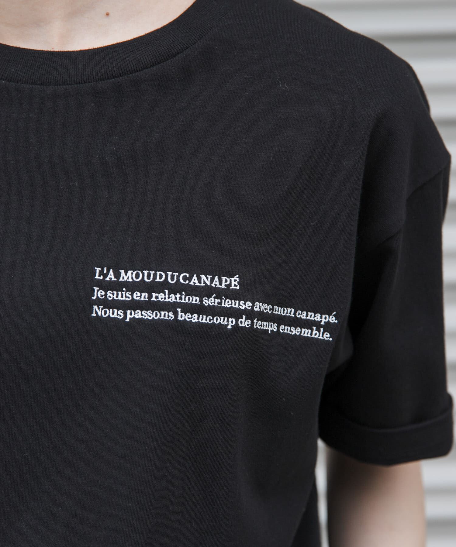 URBAN RESEARCH DOORS「FORK&SPOON　エンブロイダリーTシャツ」|Tシャツ・カットソー|