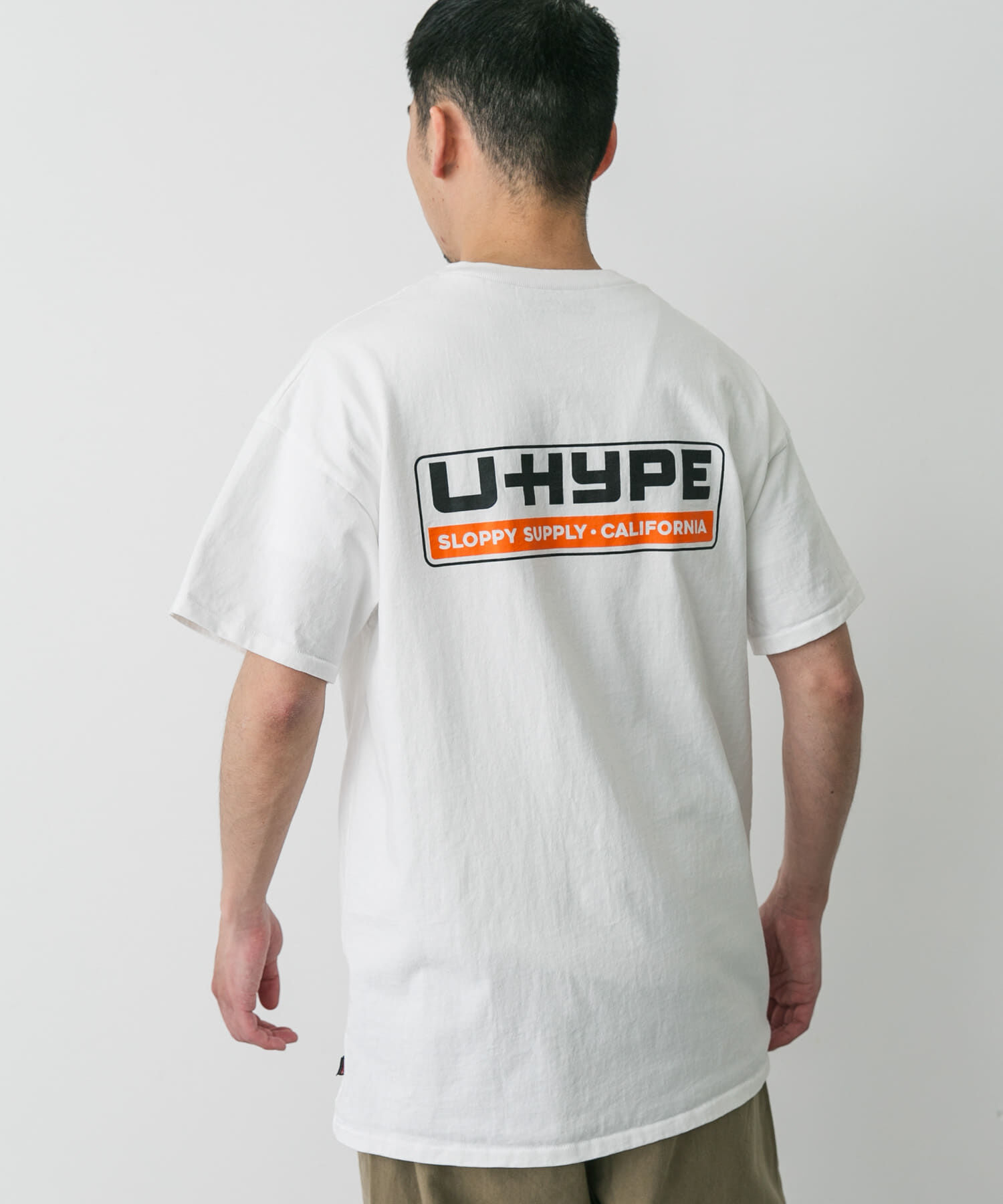 URBAN RESEARCH DOORS「『別注』SLOPPY SUPPLY&times;DOORS　UHYPE T-SHIRTS」|Tシャツ・カットソー|