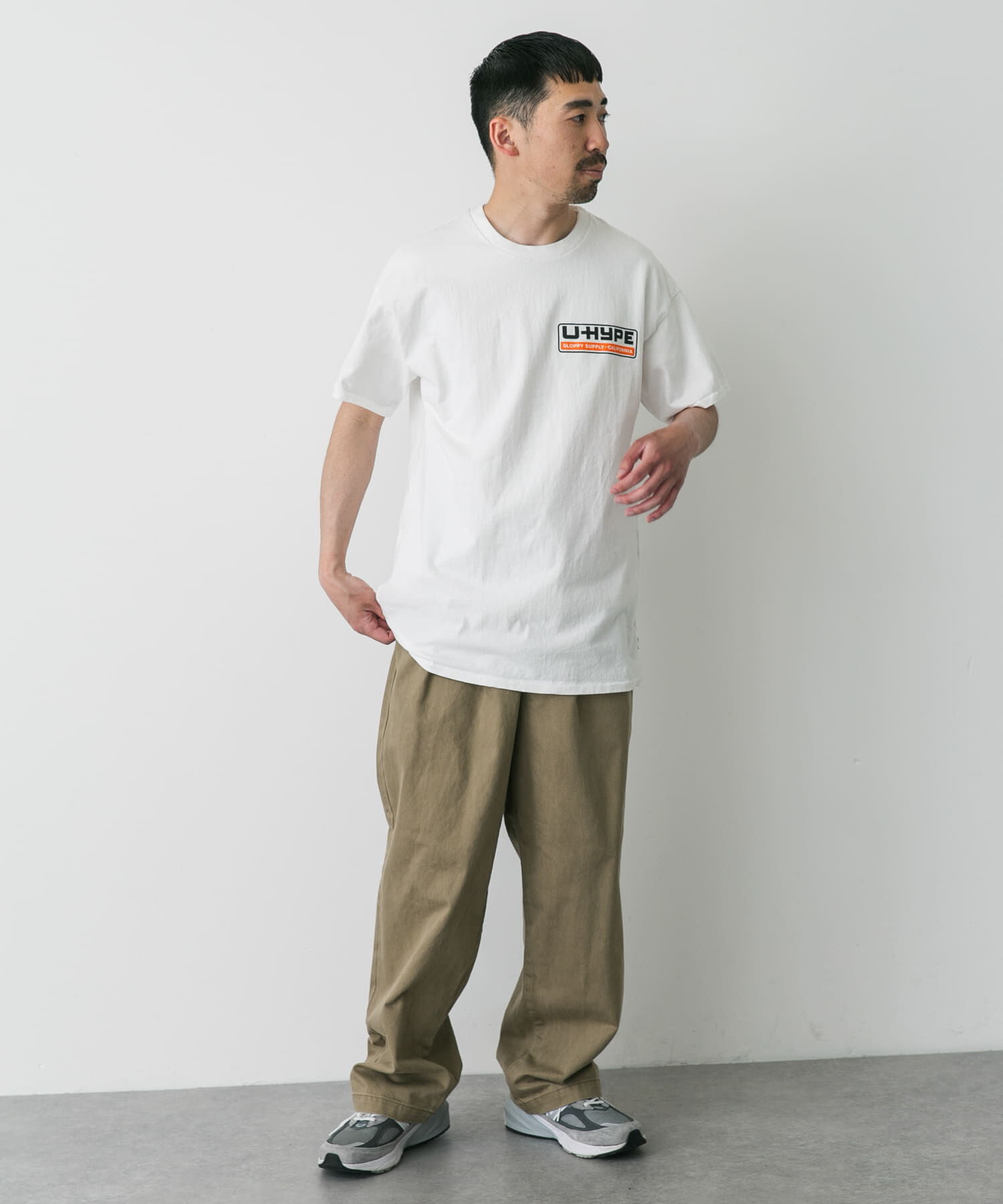 URBAN RESEARCH DOORS「『別注』SLOPPY SUPPLY&times;DOORS　UHYPE T-SHIRTS」|Tシャツ・カットソー|
