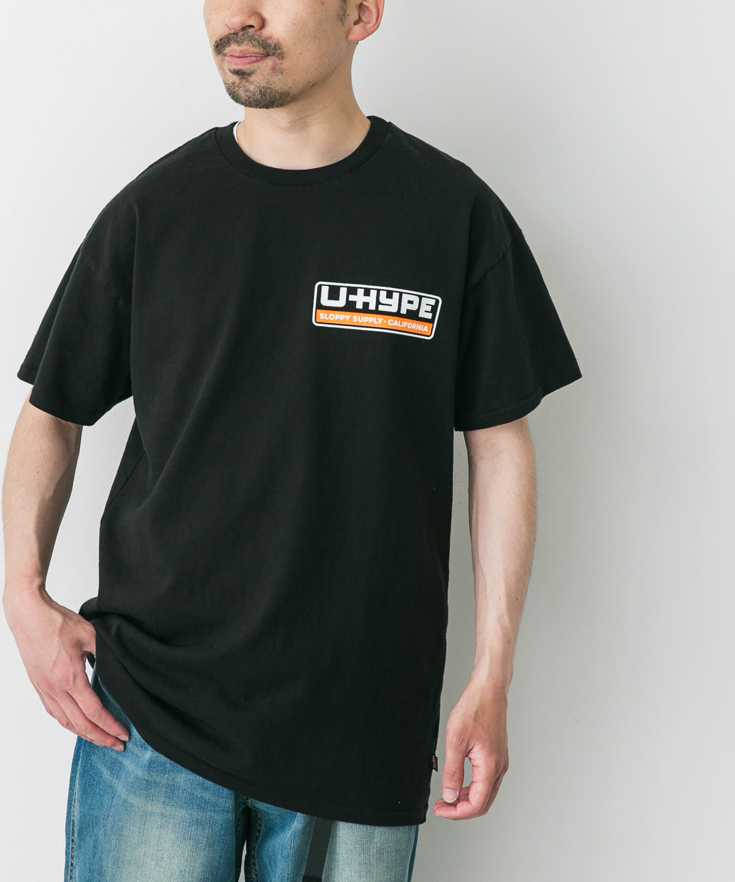 URBAN RESEARCH DOORS「『別注』SLOPPY SUPPLY&times;DOORS　UHYPE T-SHIRTS」|Tシャツ・カットソー|