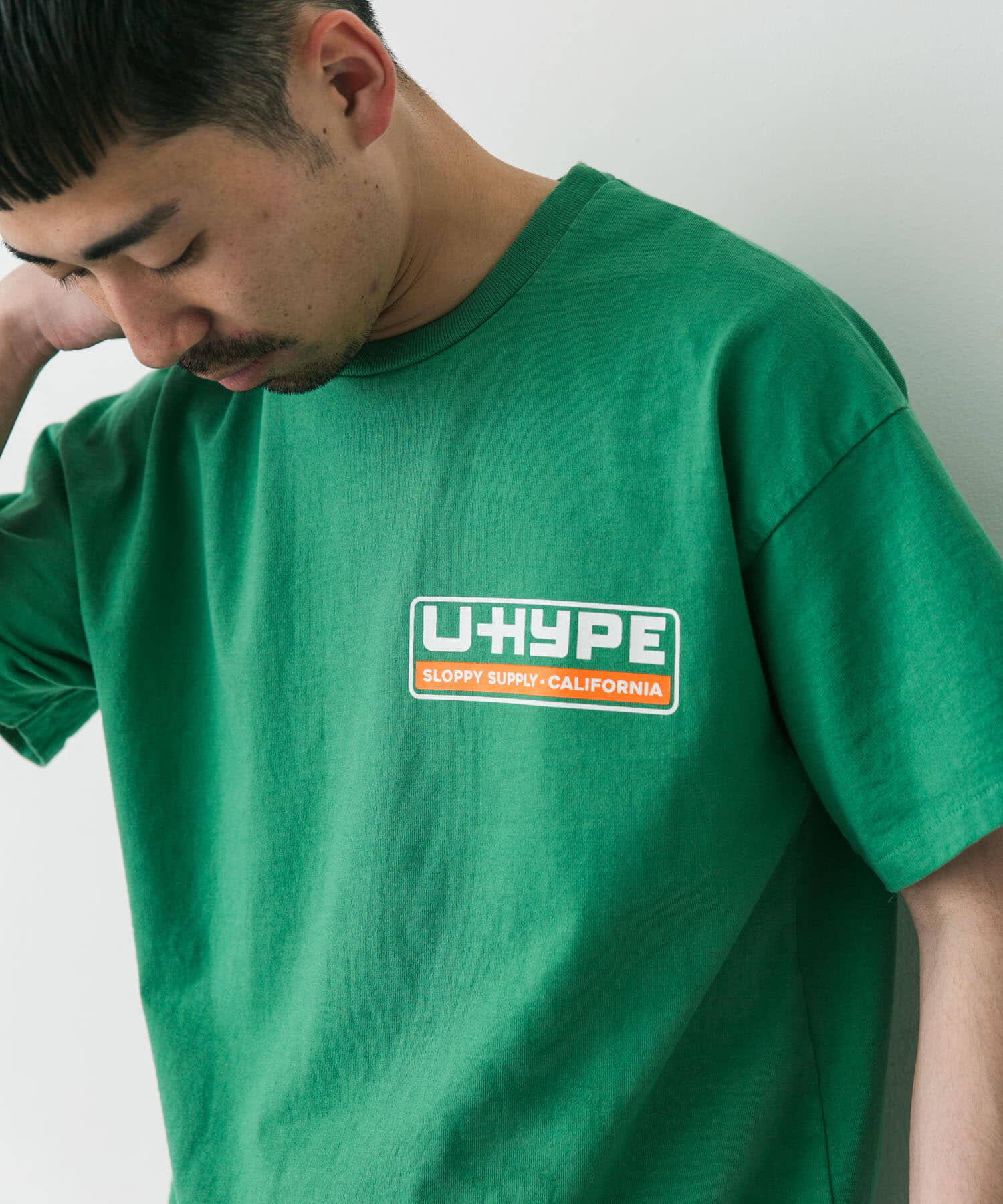 URBAN RESEARCH DOORS「『別注』SLOPPY SUPPLY&times;DOORS　UHYPE T-SHIRTS」|Tシャツ・カットソー|