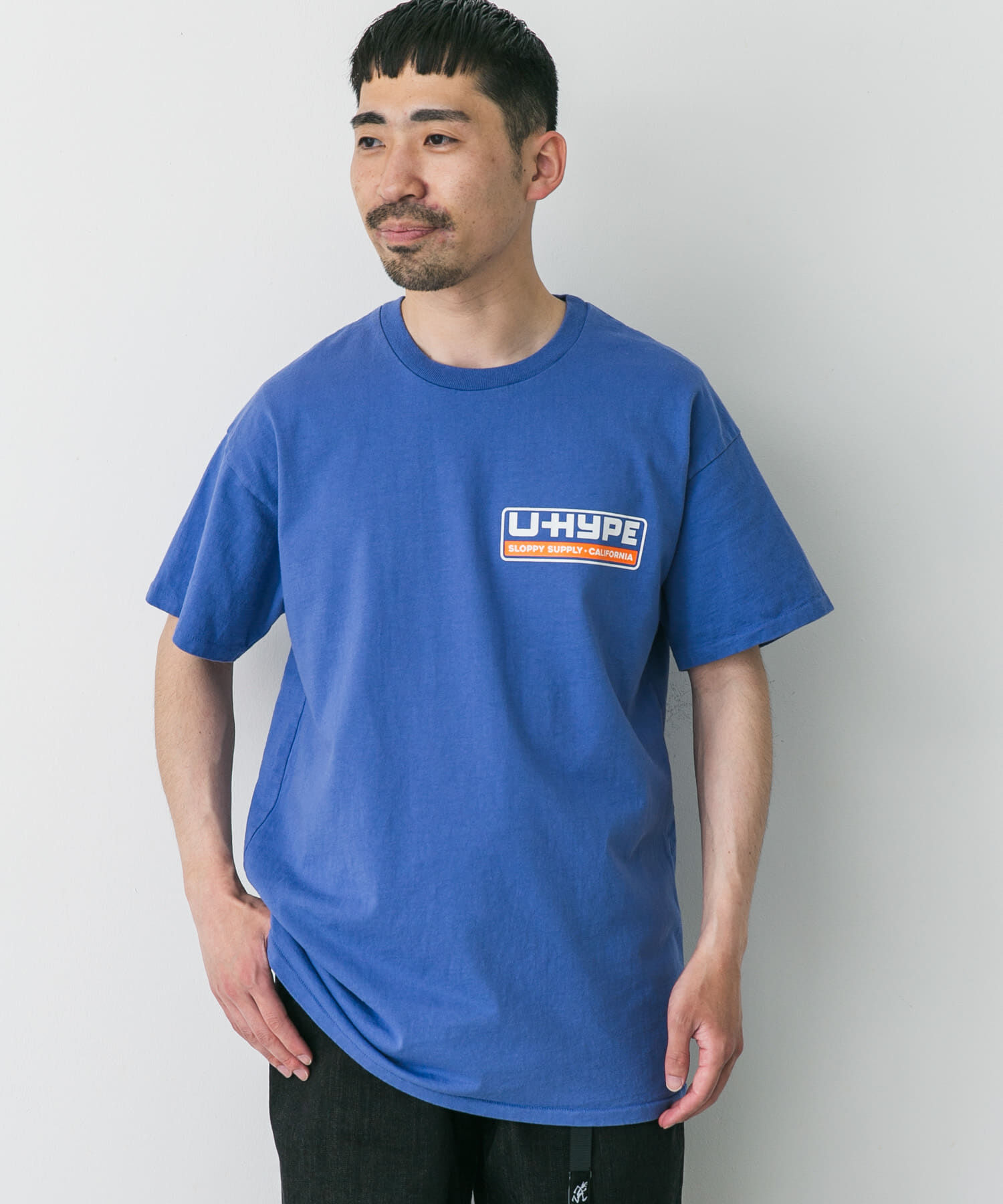 URBAN RESEARCH DOORS「『別注』SLOPPY SUPPLY&times;DOORS　UHYPE T-SHIRTS」|Tシャツ・カットソー|