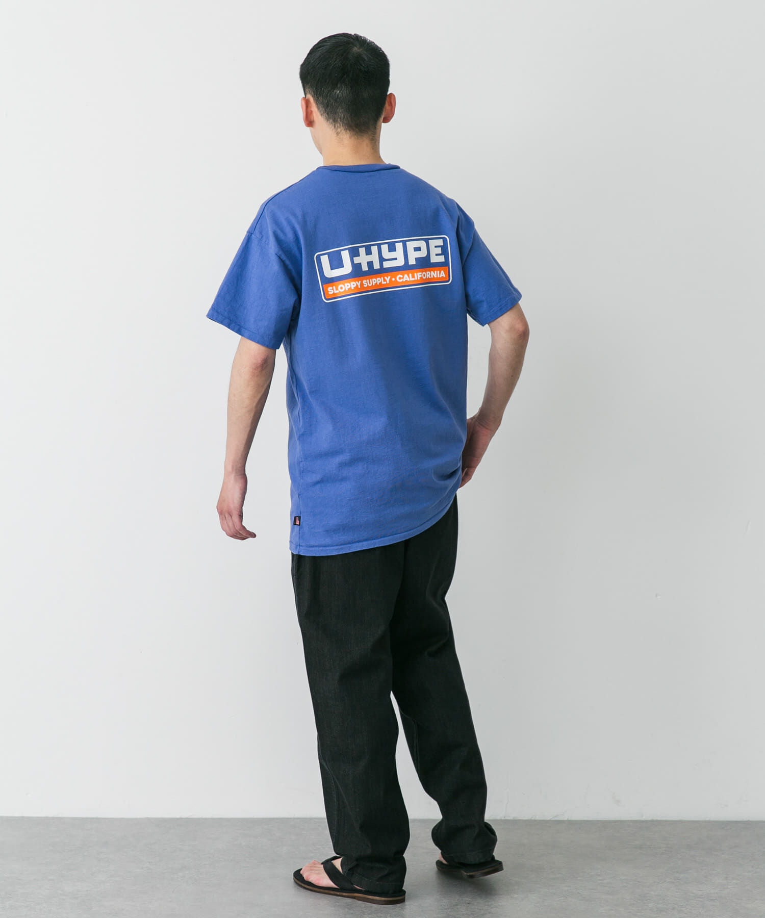 URBAN RESEARCH DOORS「『別注』SLOPPY SUPPLY&times;DOORS　UHYPE T-SHIRTS」|Tシャツ・カットソー|
