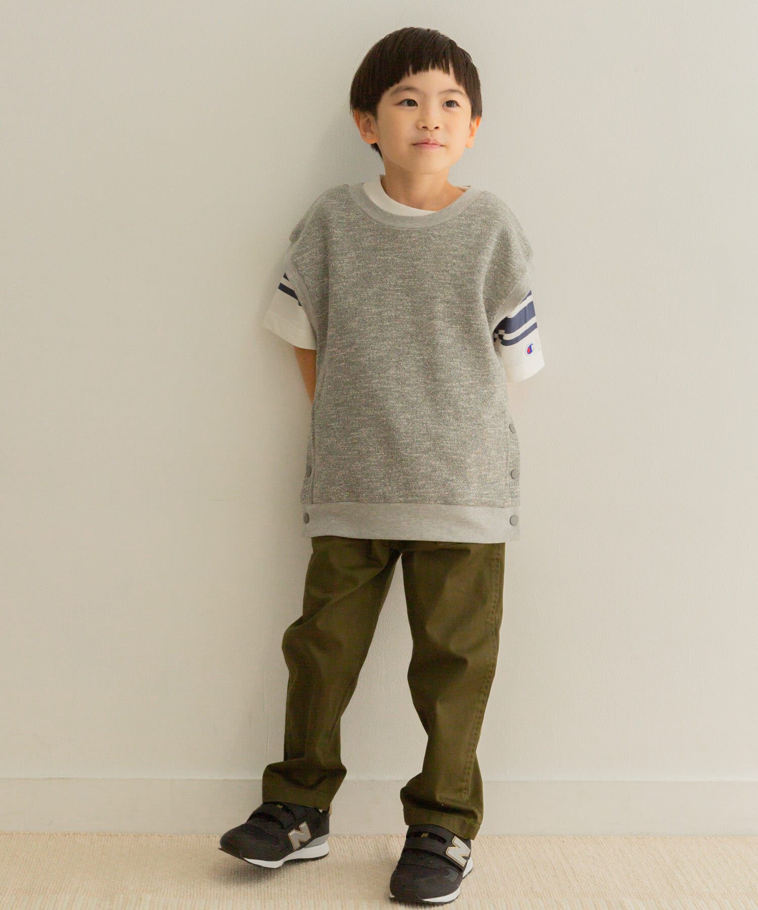 URBAN RESEARCH DOORS「クルーネックミニ裏毛ベスト(KIDS)」|その他|