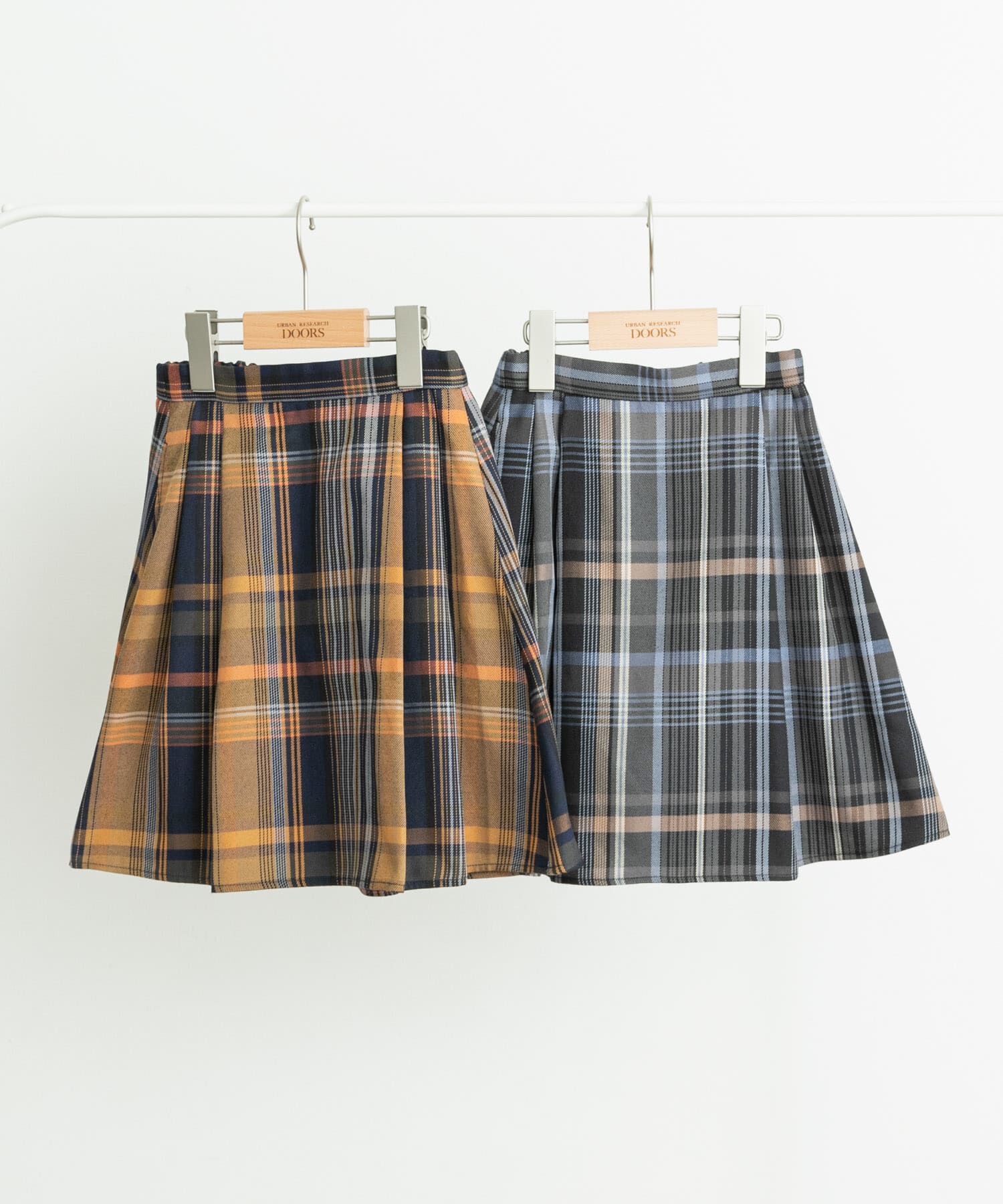 URBAN RESEARCH DOORS「『親子リンク』カラーチェックスカート(KIDS)」|その他|