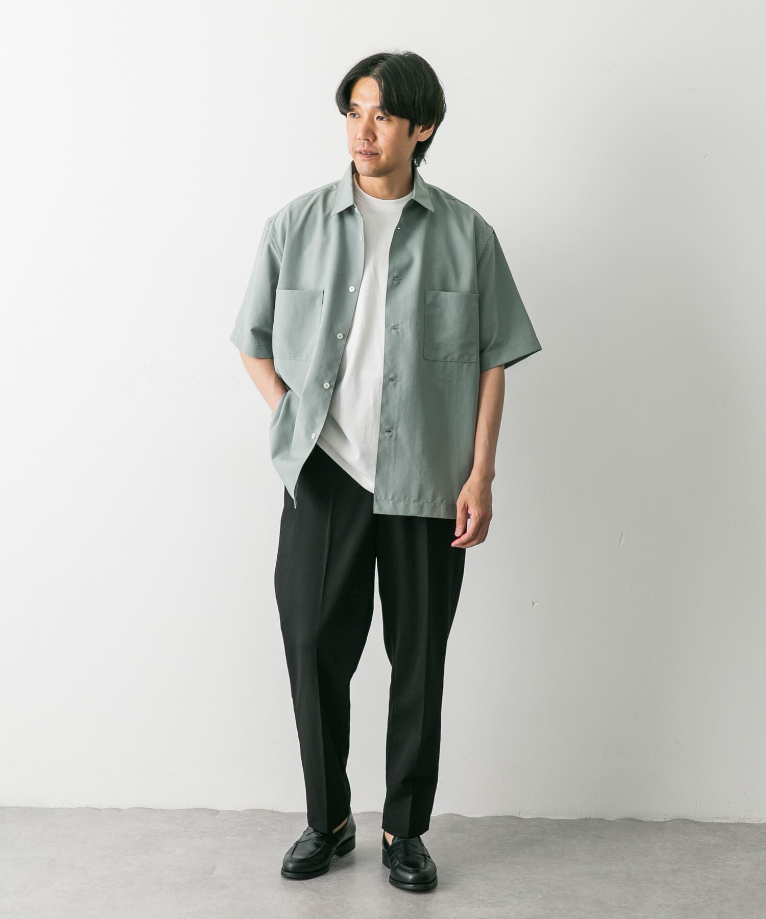 URBAN RESEARCH DOORS「TRツイルテーパードトラウザー」|その他|