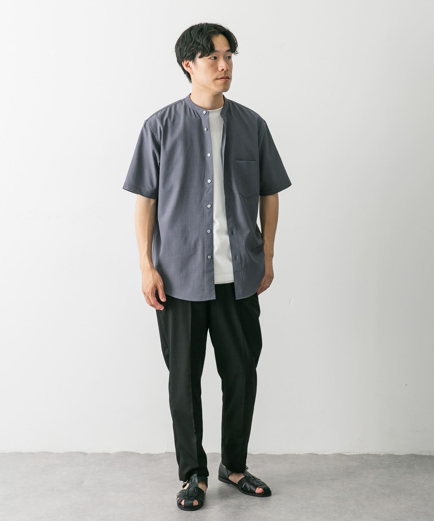 URBAN RESEARCH DOORS「TRツイルテーパードトラウザー」|その他|