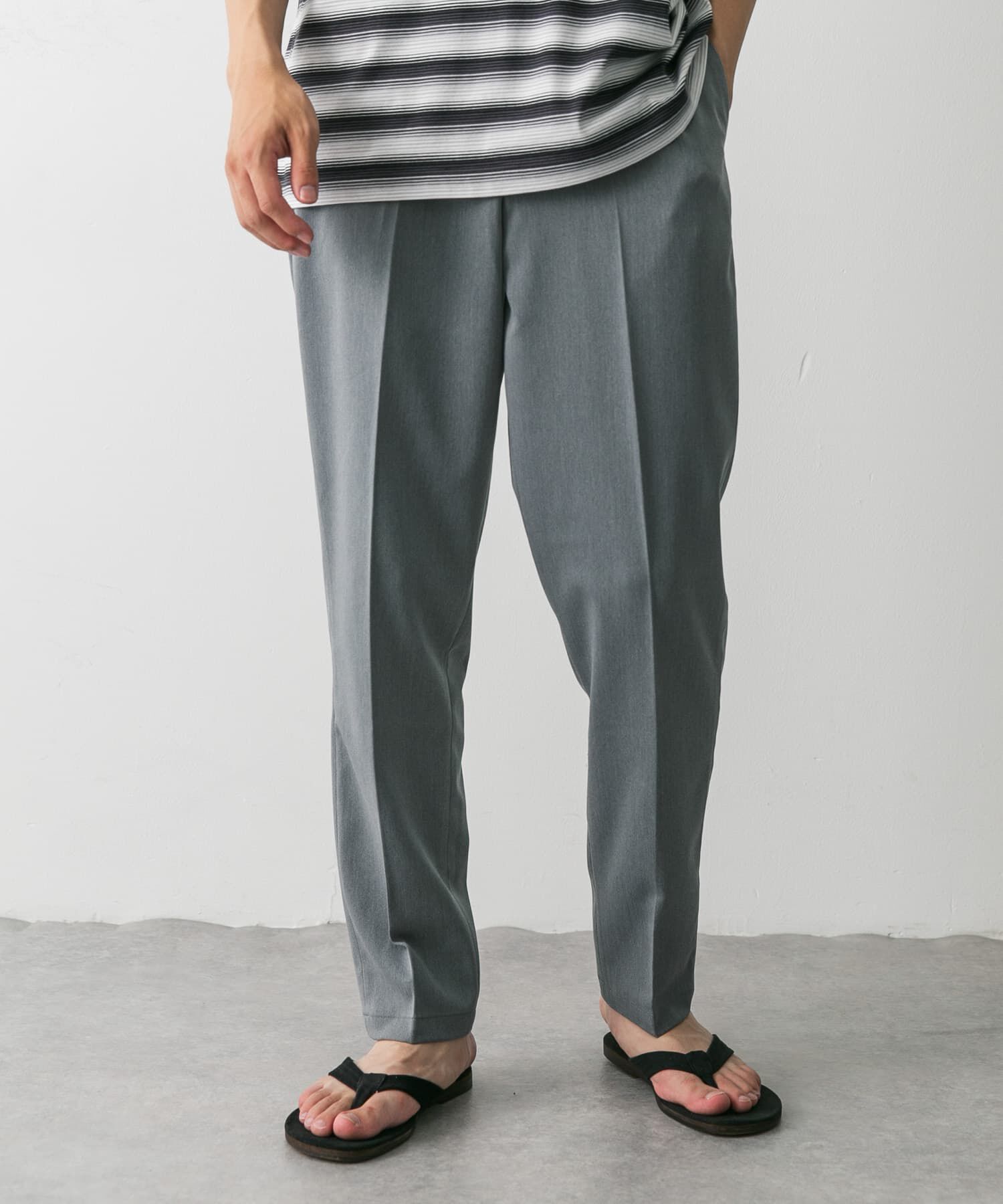 URBAN RESEARCH DOORS「TRツイルテーパードトラウザー」|その他|