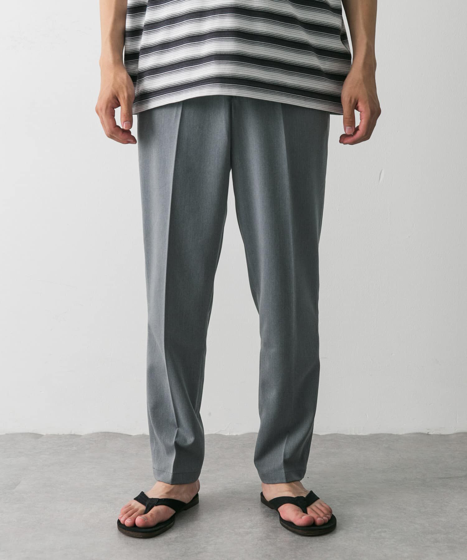 URBAN RESEARCH DOORS「TRツイルテーパードトラウザー」|その他|