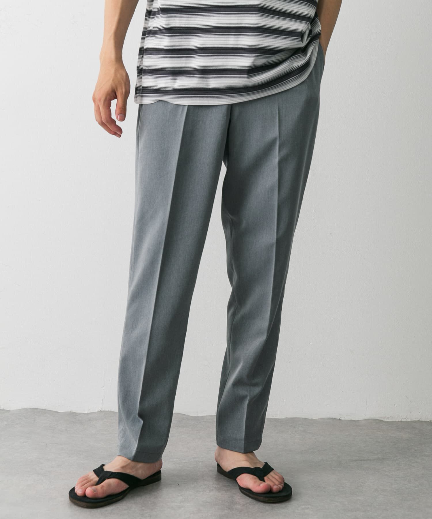 URBAN RESEARCH DOORS「TRツイルテーパードトラウザー」|その他|