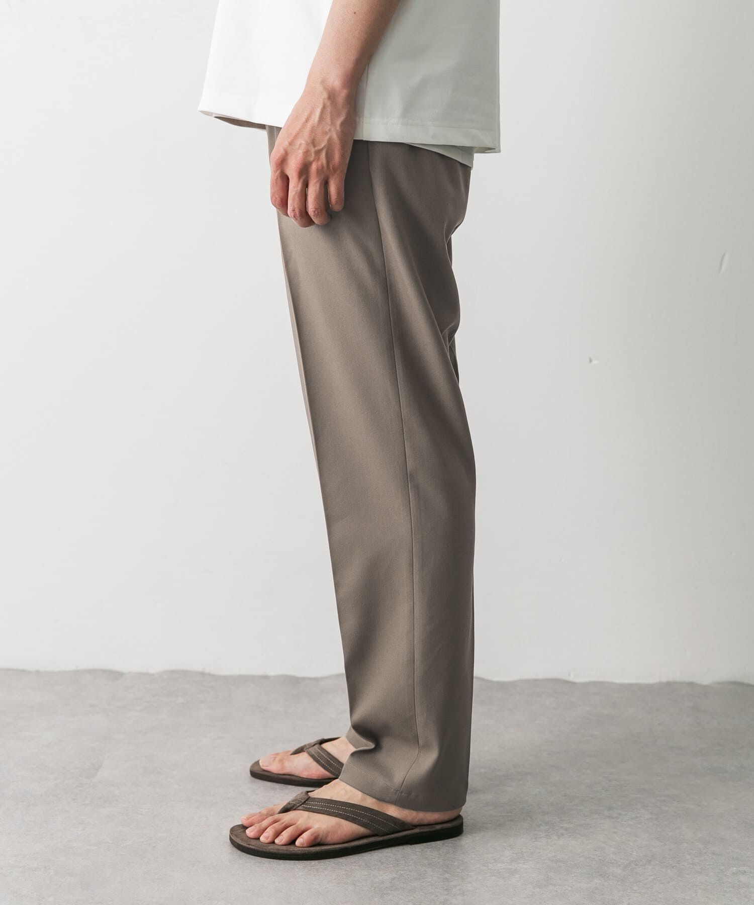 URBAN RESEARCH DOORS「TRツイルテーパードトラウザー」|その他|