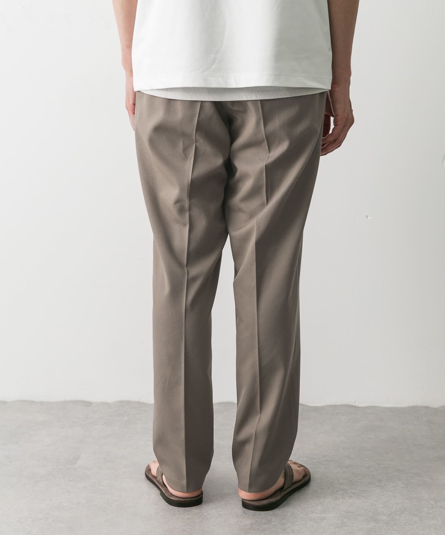 URBAN RESEARCH DOORS「TRツイルテーパードトラウザー」|その他|